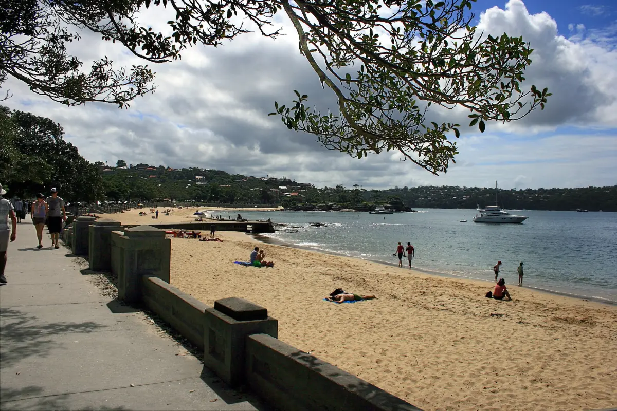 Balmoral Beach on the harbour