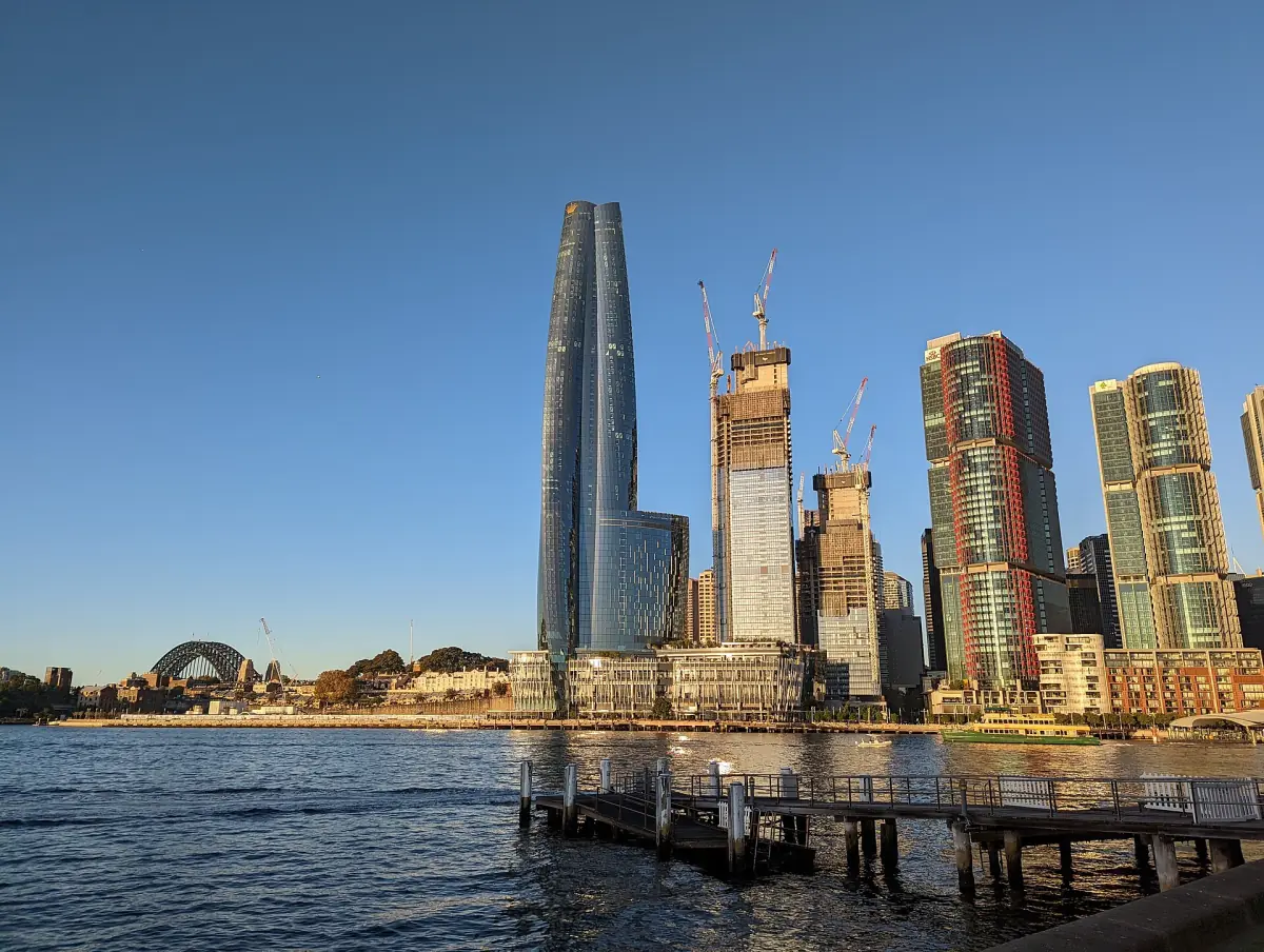 Barangaroo at sunset